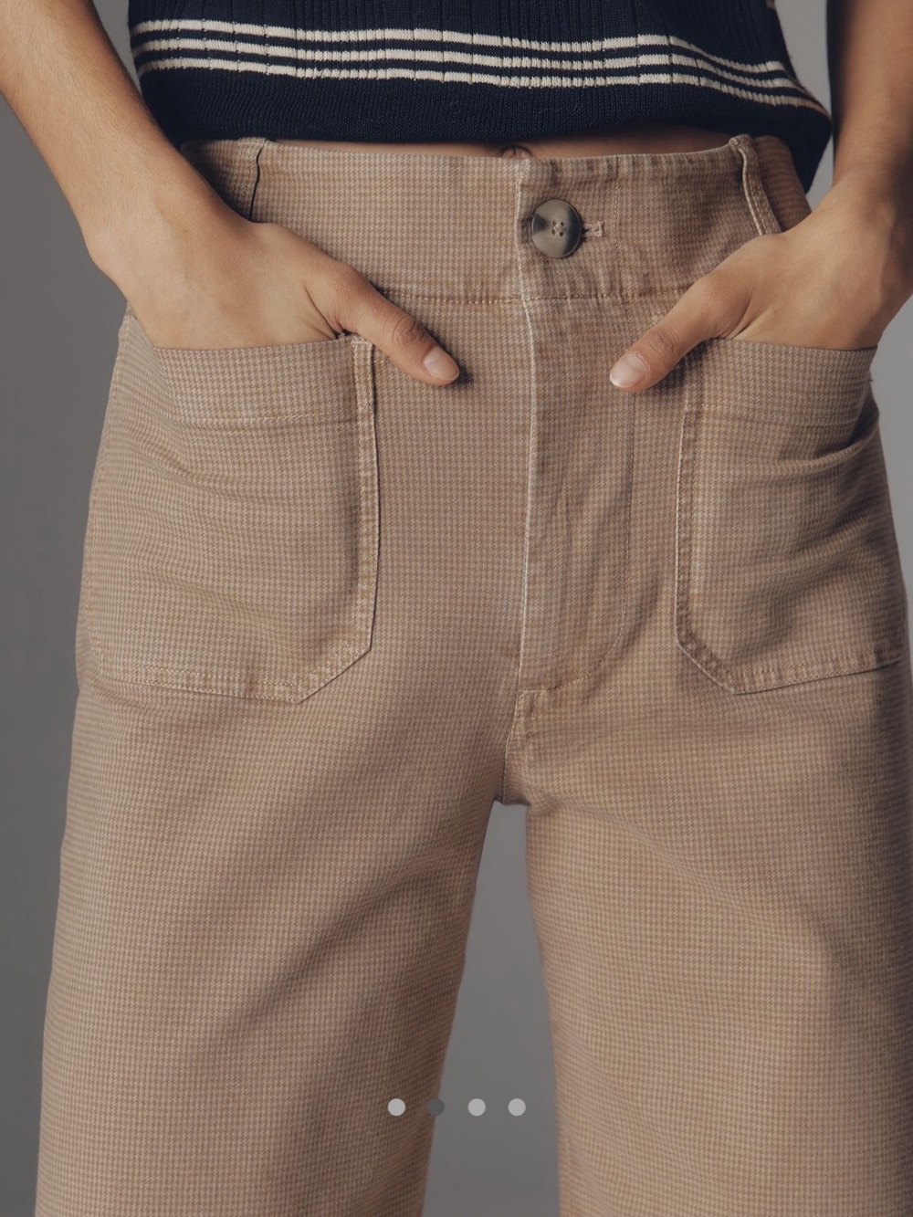 The Colette Full-Length Plaid Pants - Picture 4 of 8